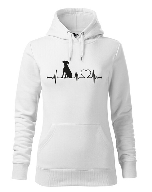 Dámská mikina Rhodéský ridgeback tep