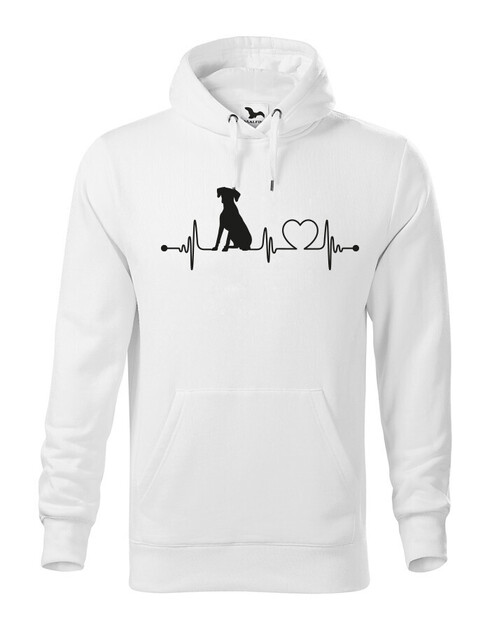 Pánská mikina Rhodéský ridgeback tep