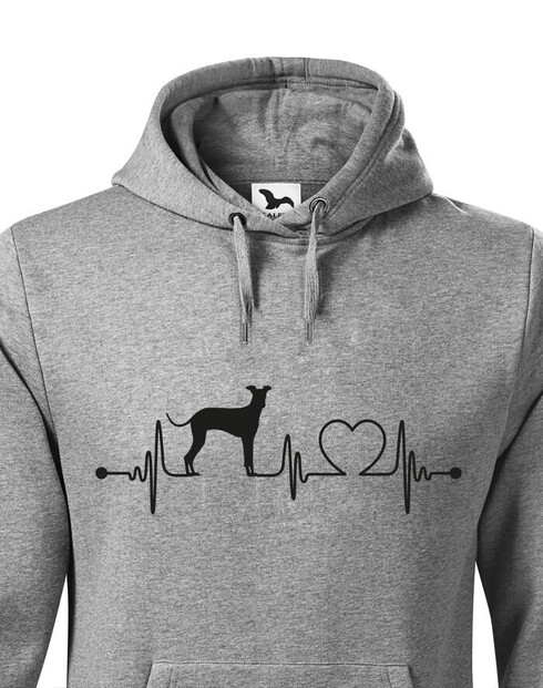 Pánská mikina Italský chrtík tep