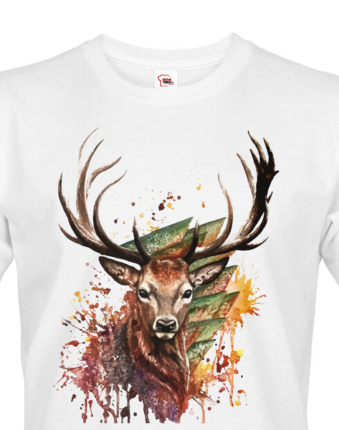 Pánské tričko s jelenem