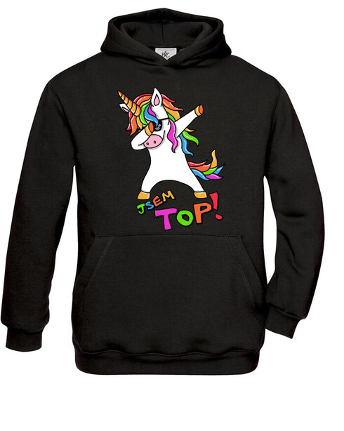 Dětská mikina Jsem top!