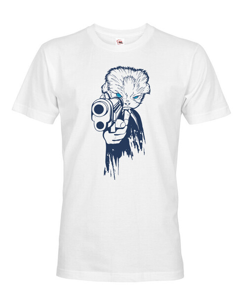 Pánské tričko Gangster kočka