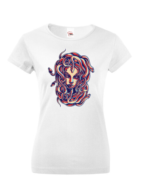 Dámské tričko Fantasy medúza