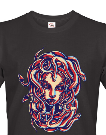 Pánské tričko Fantasy medúza