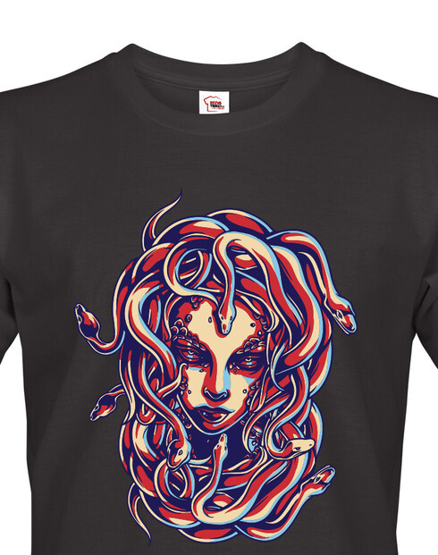 Pánské tričko Fantasy medúza