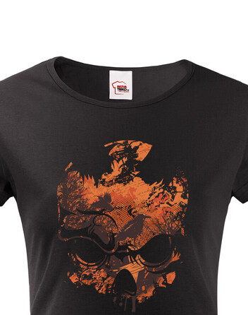 Dámské tričko Lebka