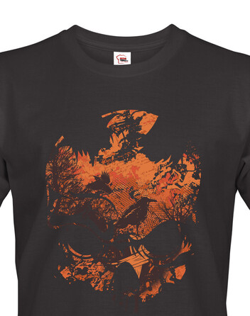 Pánské tričko Lebka