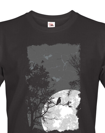 Pánské tričko Les ve tmě