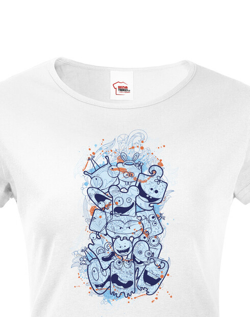 Dámské tričko Strašidýlka