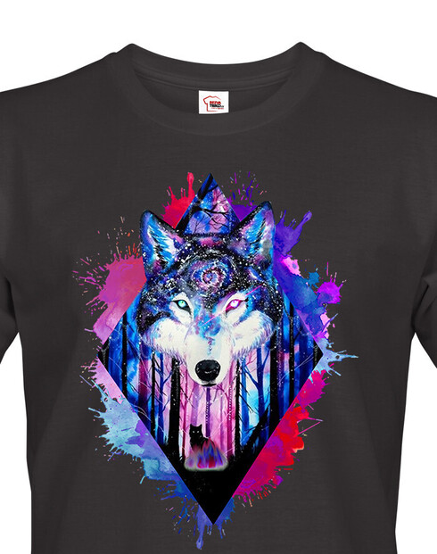 Pánské tričko Vlk