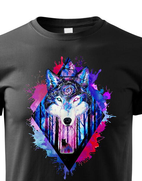 Dětské tričko Vlk