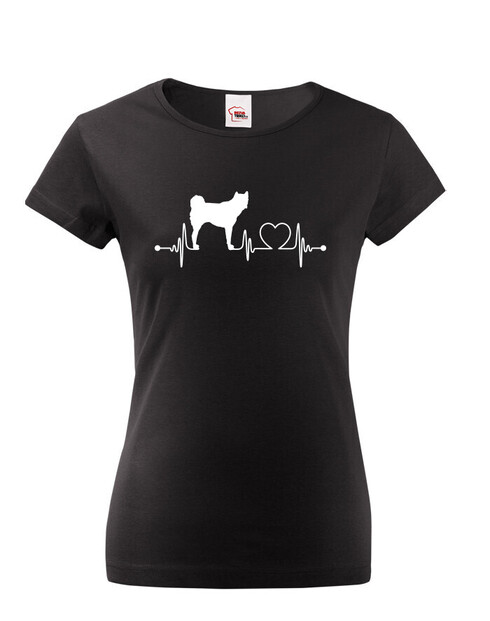 Dámské tričko American Akita tep