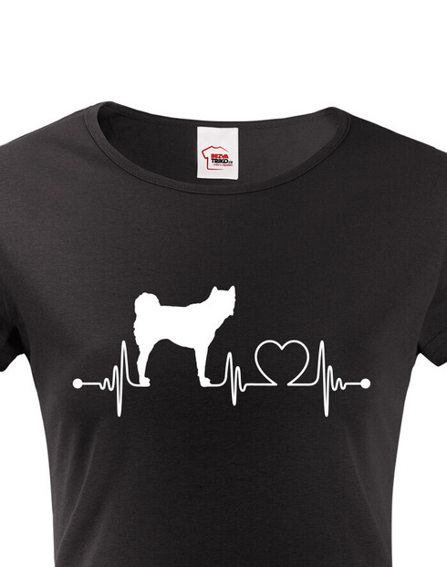 Dámské tričko American Akita tep