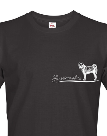 Pánské tričko American Akita 2