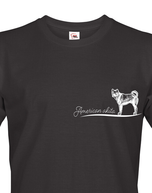 Pánské tričko American Akita 2