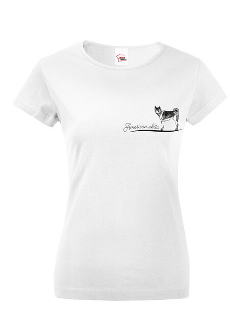 Dámské tričko American Akita 2