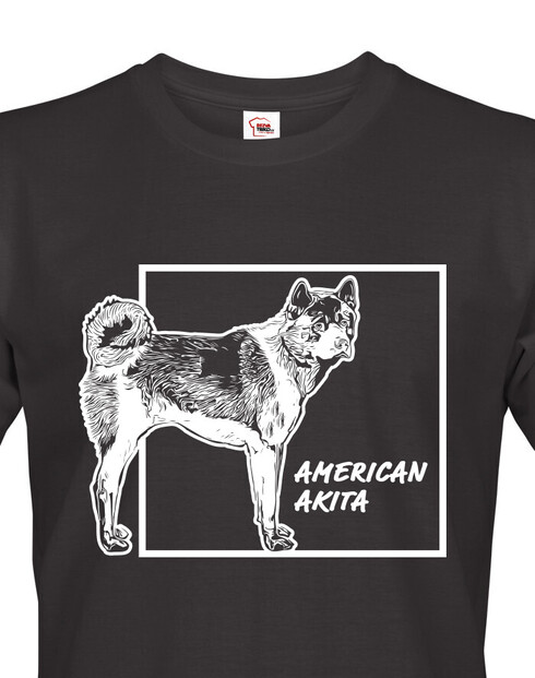 Pánské tričko American Akita