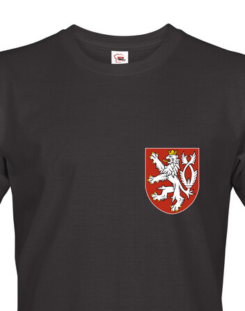Pánské tričko Český lev