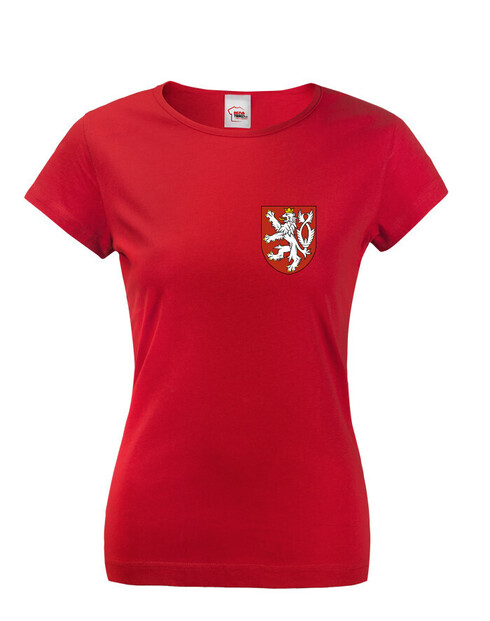 Dámské tričko Český lev