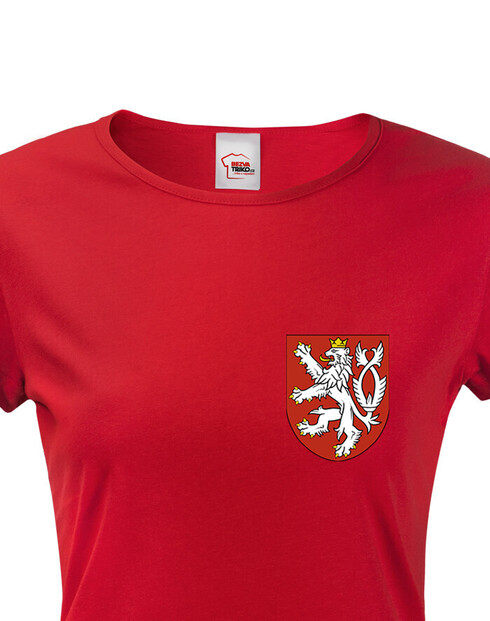 Dámské tričko Český lev