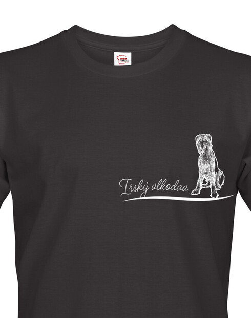 Pánské tričko Irský vlkodav