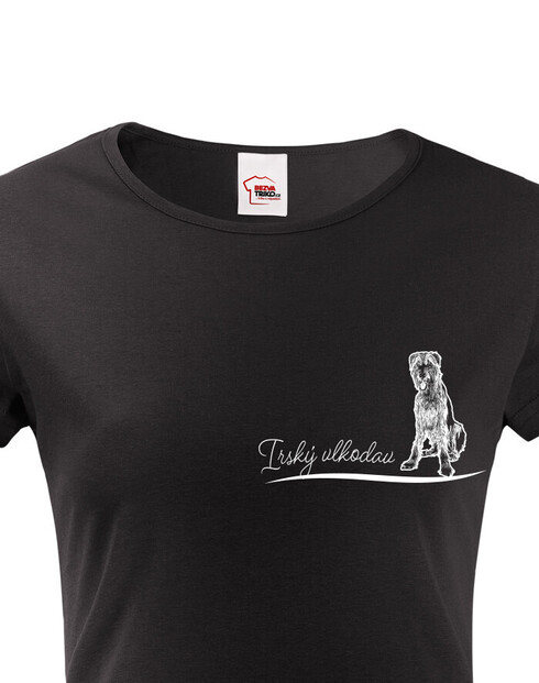 Dámské tričko Irský vlkodav