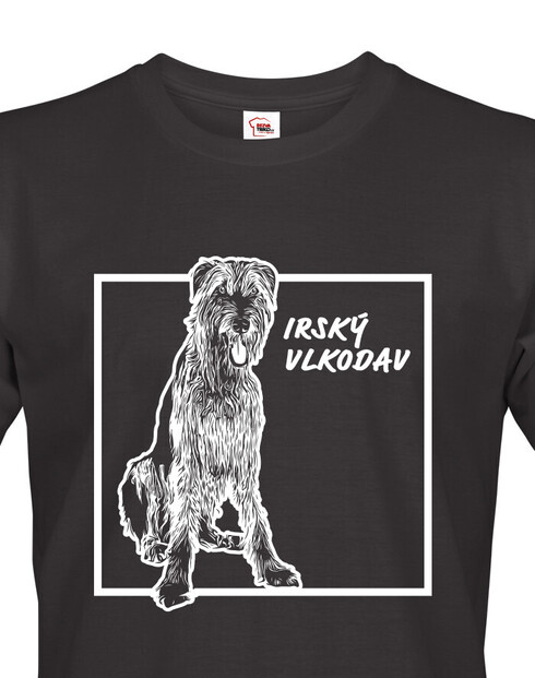 Pánské tričko Irský vlkodav 2