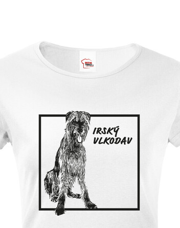 Dámské tričko Irský vlkodav 2