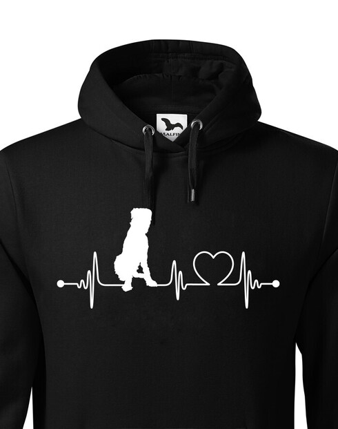 Pánská mikina Irský vlkodav tep