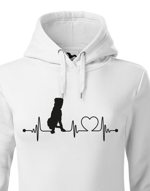 Dámská mikina Irský vlkodav tep