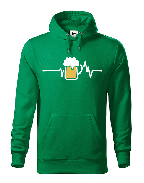 Pánská mikina s potiskem pivo