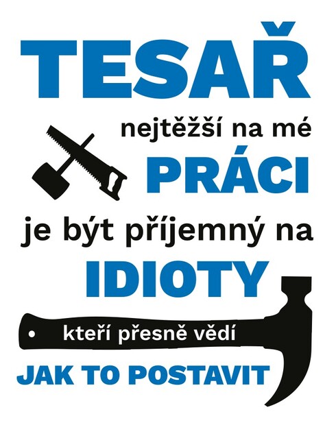 Keramický hrneček Nejtěžší na mé práci je