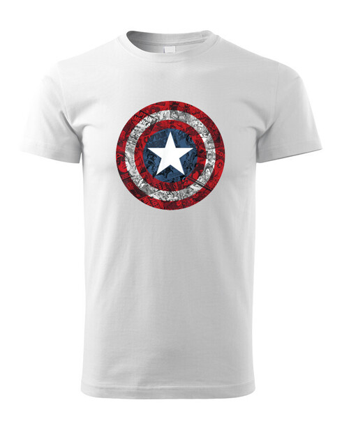 Dětské tričko Štít Kapitán Amerika