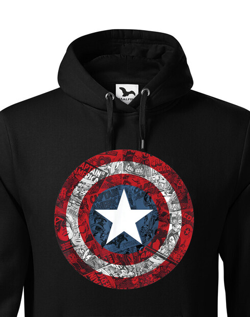Pánská mikina Štít Kapitán Amerika