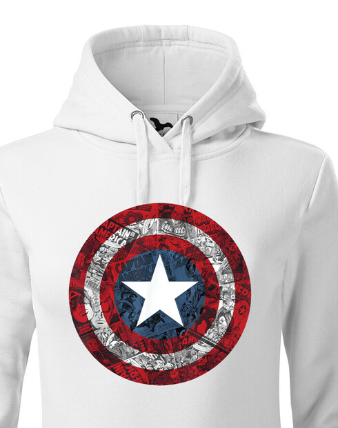 Dámská mikina Štít Kapitán Amerika
