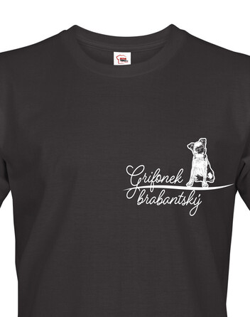 Pánské tričko Brabantský grifon