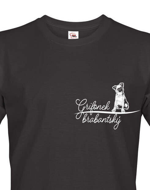 Pánské tričko Brabantský grifon