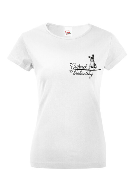 Dámské tričko Brabantský grifon