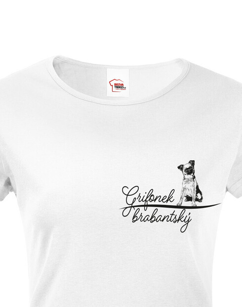 Dámské tričko Brabantský grifon