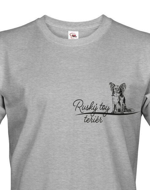Pánské tričko Ruský toy teriér