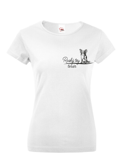 Dámské tričko Ruský toy teriér