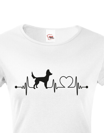 Dámské tričko Ruský toy teriér tep