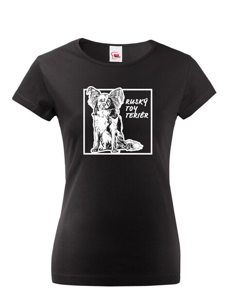 Dámské tričko Ruský toy teriér 2