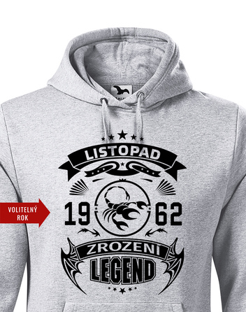 Pánská mikina Zrození legendy