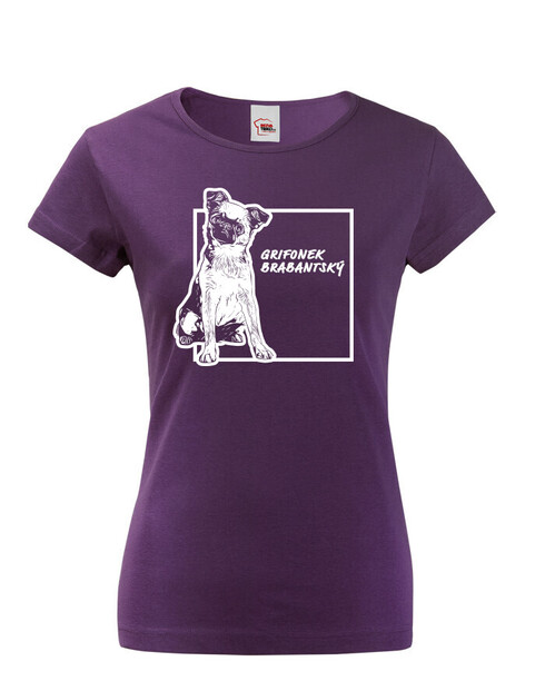 Dámské tričko Brabantský grifon 2