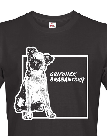 Pánské tričko Brabantský grifon 2