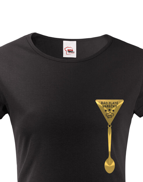 Dámské tričko Řád zlaté vařečky