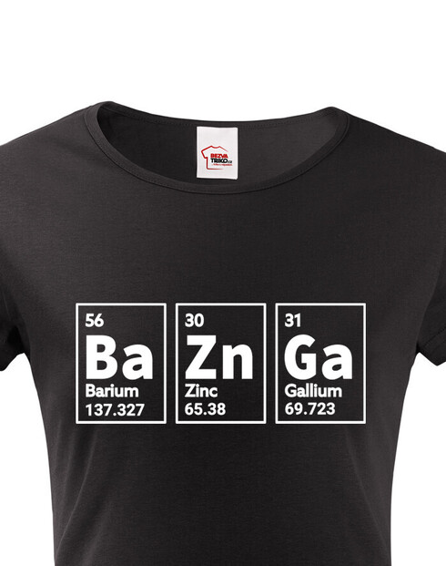 Dámské tričko Bazinga
