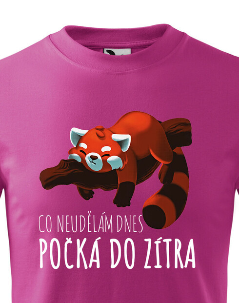 Dětské tričko Co neudělám dnes