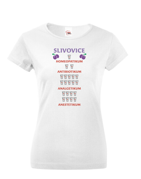 Dámské tričko Slivovice